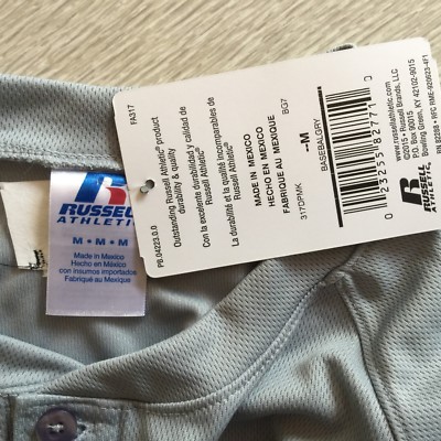 リクエスト Russell Athletic Men's Chicago Cub's Baseball Jersey Shirt Size M