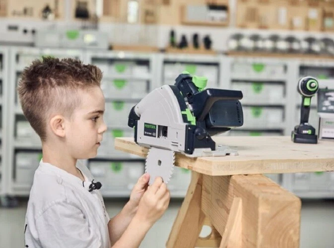FESTOOL Juguete Sierra De Inmersión A Batería TY-TSC 577938 - Imagen 3 de 4
