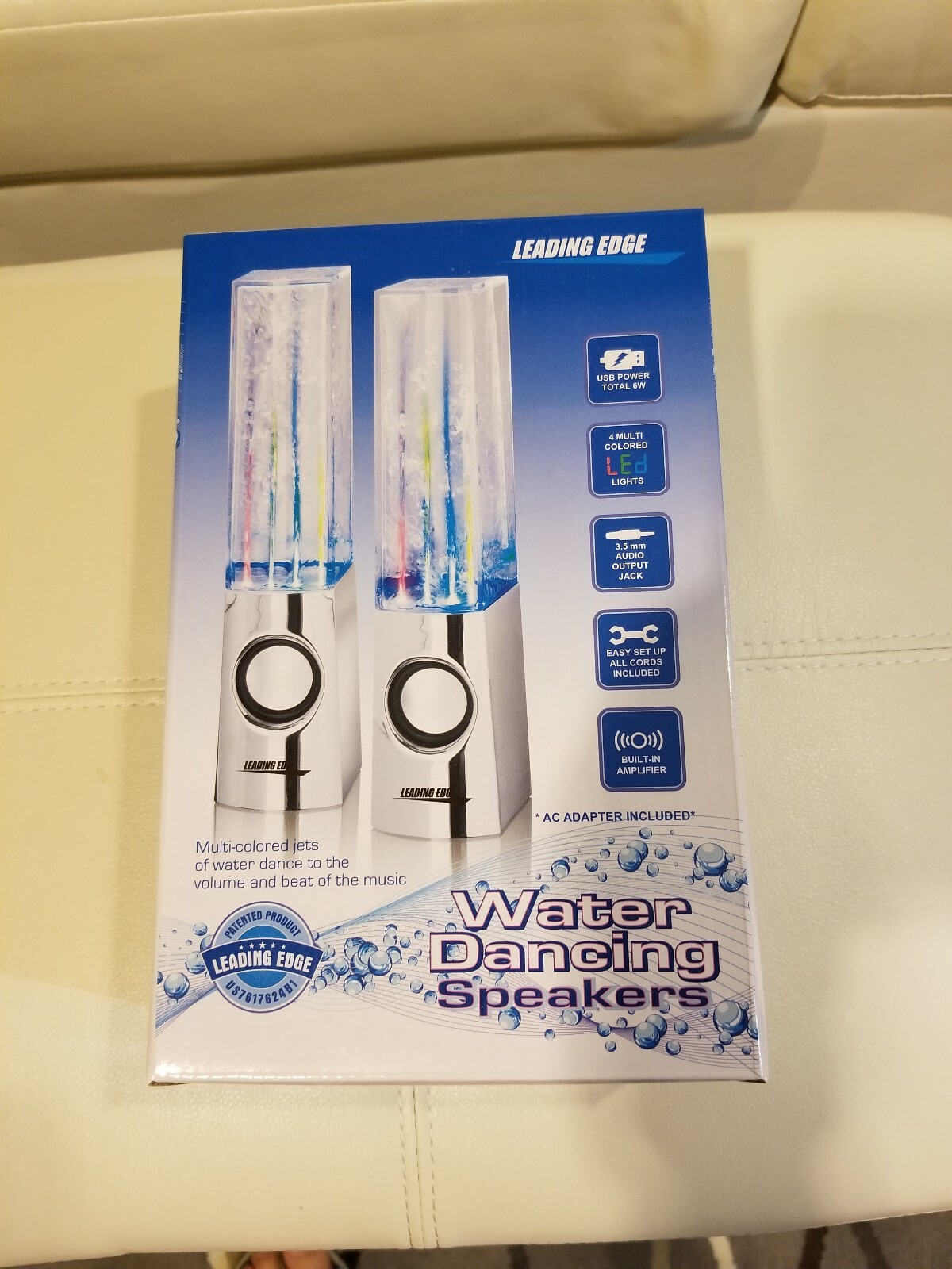 leading edge water speakers