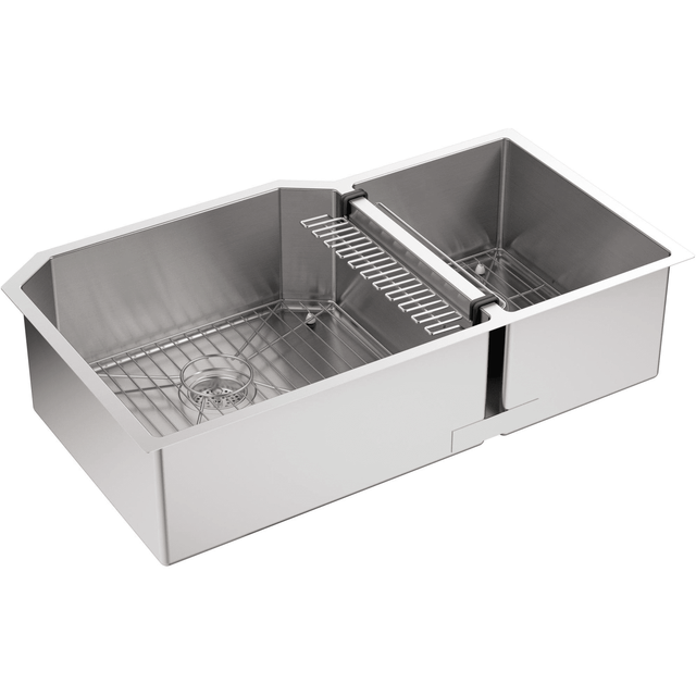 Kohler K 3158 Na Undermount Kitchen Sink Includes Bamboo Board And