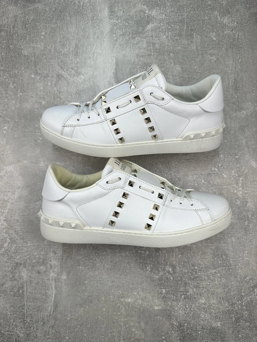Mens valentino sale studded trainers
