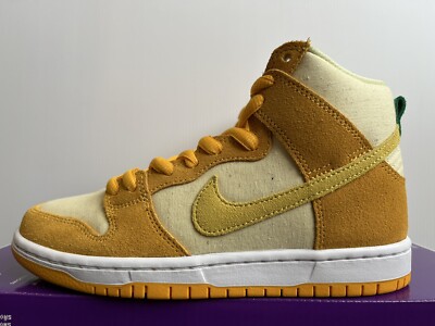 NIKE ナイキ サイズ:28.0cm SB DUNK HIGH PRO FRUITY PACK PINEAPPLE (DM0808-700) ダンク ハイ プロ ユニバーシティゴールド ビビドサルファ US10 ハイカット スニーカー スケート シューズ 靴【メンズ】【K4174】 Nike Dunk High Pro SB 'Fruity Pack Pineapple' DM0808-700 Men's 4.5