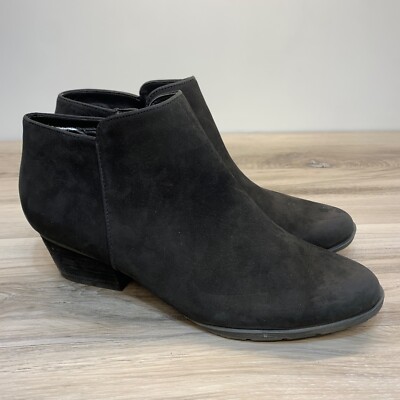 Blondo Womens Size 12 M Black Suede Ankle Fashion Boots