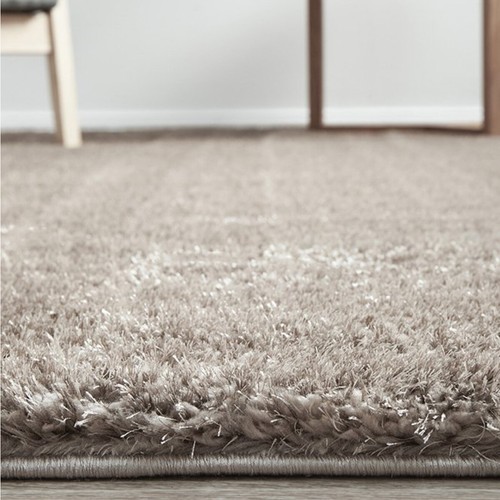 Chianti Mink Beige Plush Soft Shaggy Floor Rug - 5 Sizes **NEW** | eBay ...