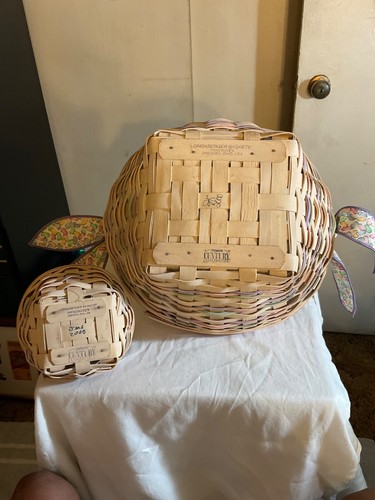 Longaberger 2000 Osterkörbe Set mit 1 Schutz - Bild 16 von 18
