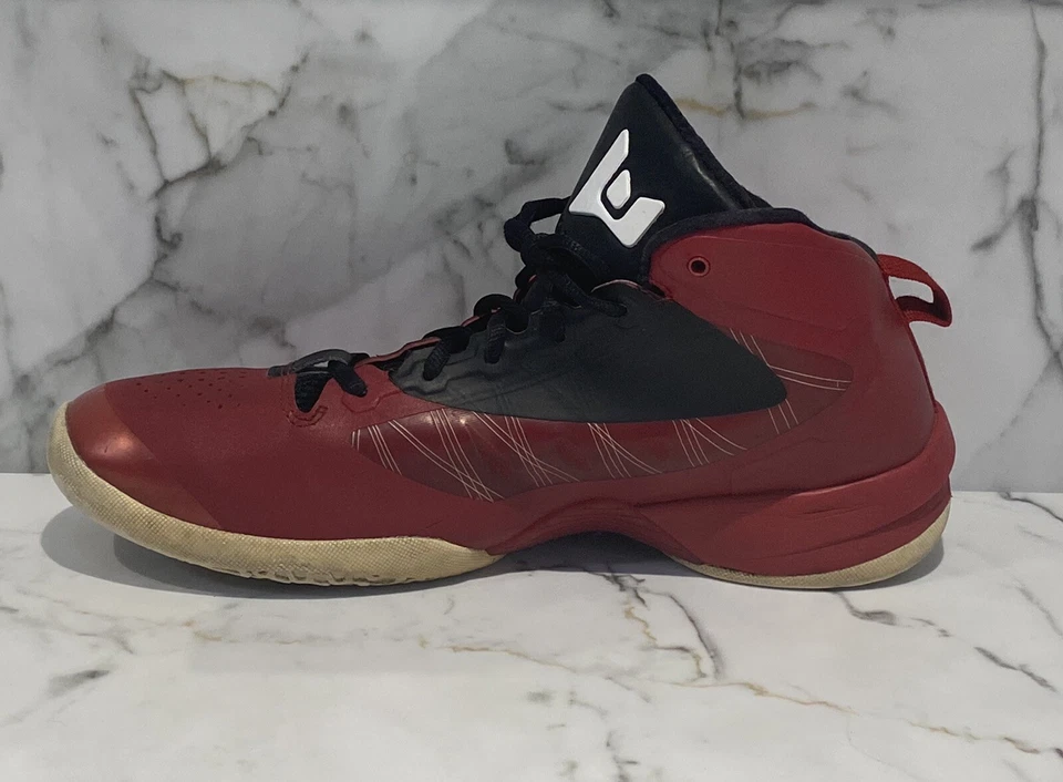 Nike Air Jordan Fly Wade 2 винтажные 2011-2012 #514340-601 спортзал красный мужской размер 11 - Изображение 4 из 4