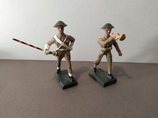 DURSO ARMEE BELGE ENSEMBLE DE SOLDAT COMPOSITION époque elastolin Linéol