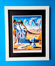 AIDAN FLUX | Hand Signed Highly Collectable Print X/69 SNOOPY AT SURREALISM  COA