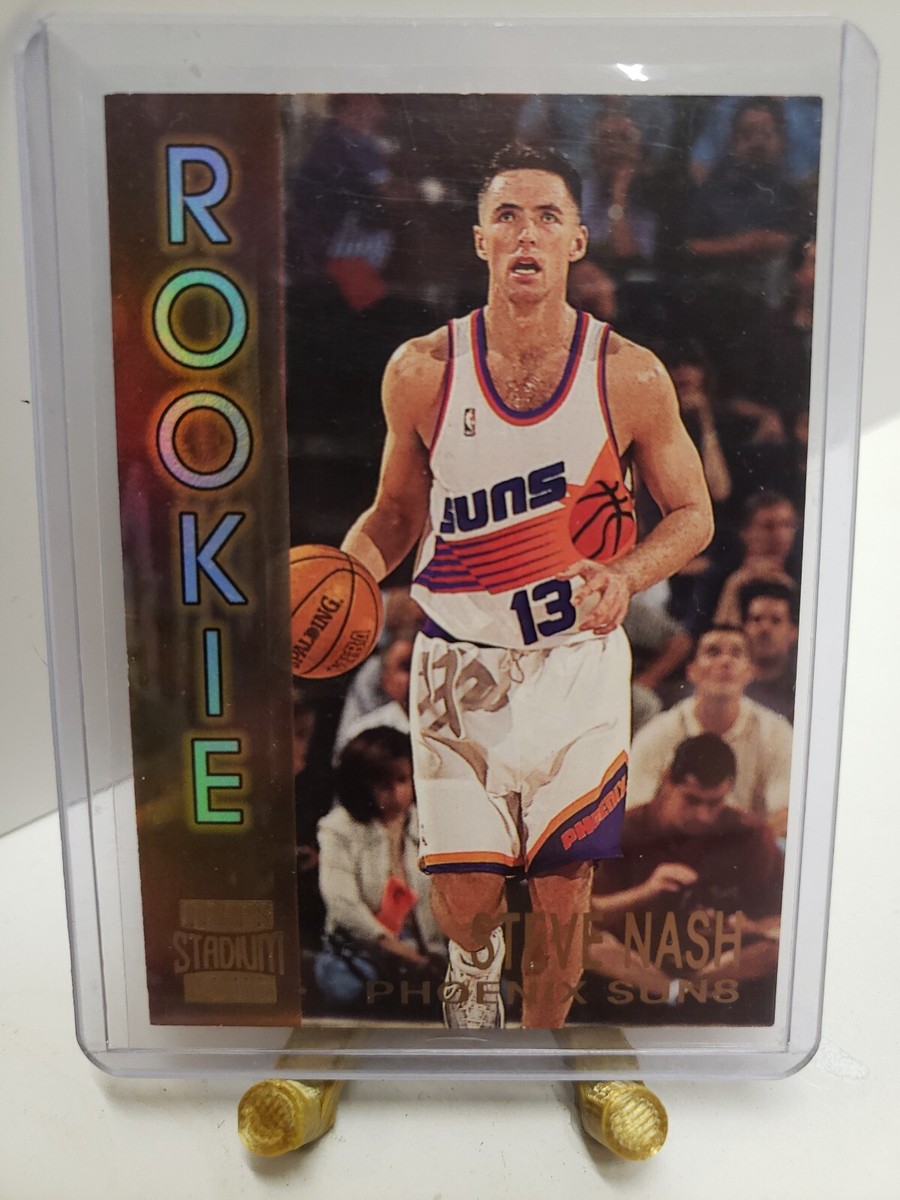 1996-97 Topps Stadium Club TSC NBA Steve Nash Rookie Card RC R12