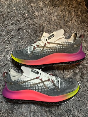 Adidas 4D Fusio Black Ultra Purple Athletic Running Shoes  display picture 3
