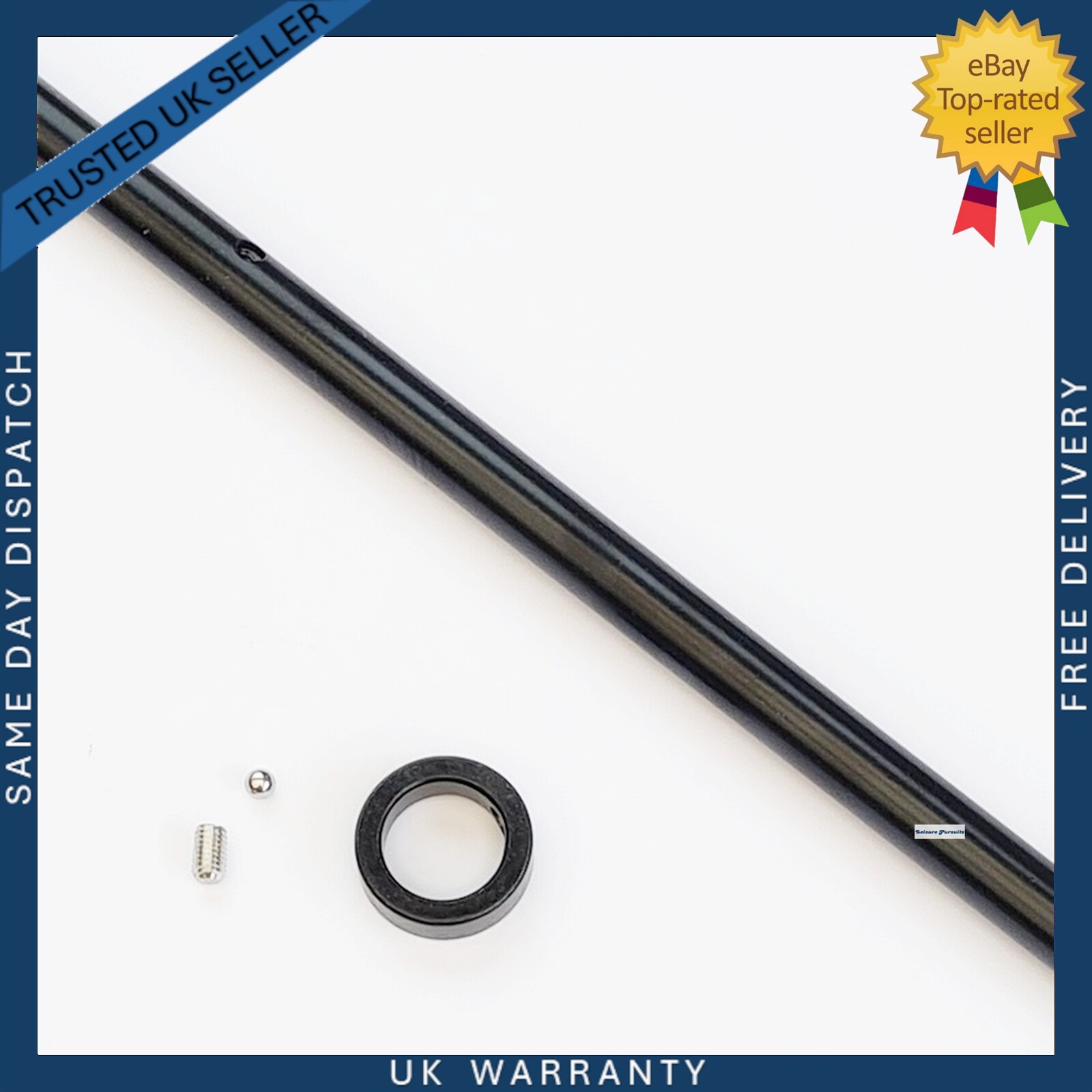 Pro Rider Golf Trolley Axle 45mm with Collar Set for ProRider Golf Trolley