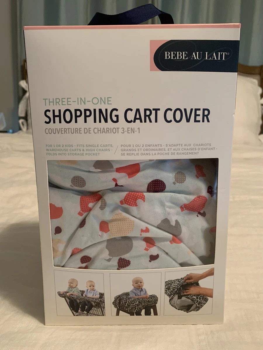 Bebe au lait hotsell shopping cart cover