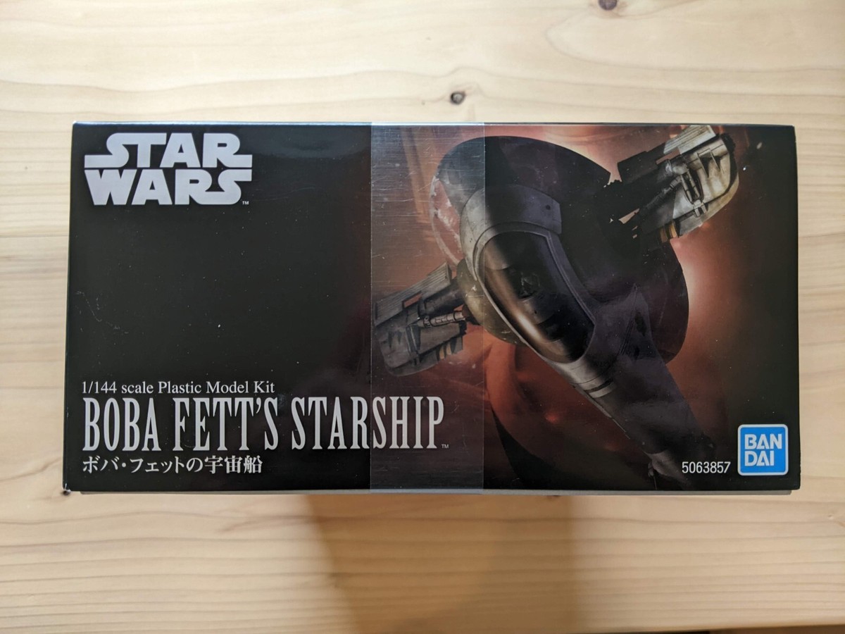 Bandai Namco Star Wars Boba Fett's Starship 1:144 Scale Model Kit