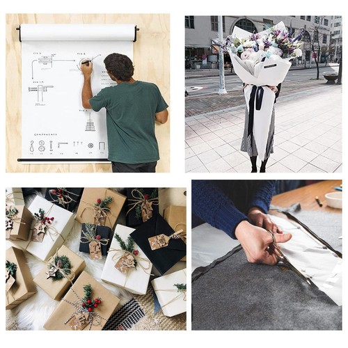 Paper Roll Drawing Finger Painting White Kids Easel Craft Art 44cmx20m - Bild 7 von 7