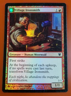 1x Village Ironsmith | FOIL | Innistrad | MTG Magic Cards
