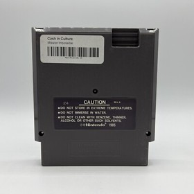 Nintendo NES Mission: Impossible Tested & Working Authentic 1990 Cartridge Ultra