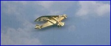 Spirit of St. Louis Plane Aircraft Aviation Jacket Pin Aviatrix Made in the USA