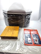 Syracuse University Carrier Dome Tin with Game Used Court Piece and Dome Fabric