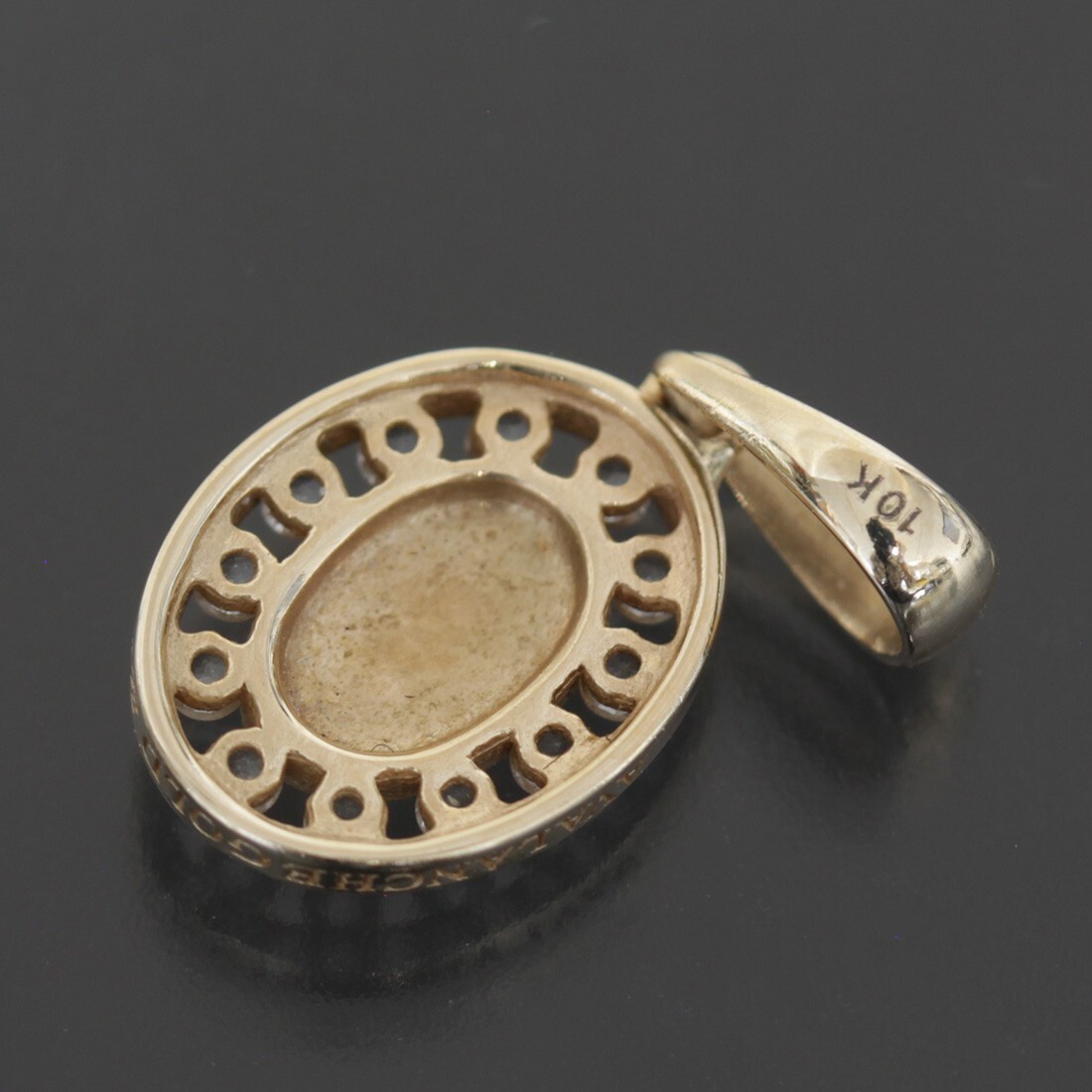 AVALANCHE Necklace Top Maria 10k YG Authentic 4940A | eBay