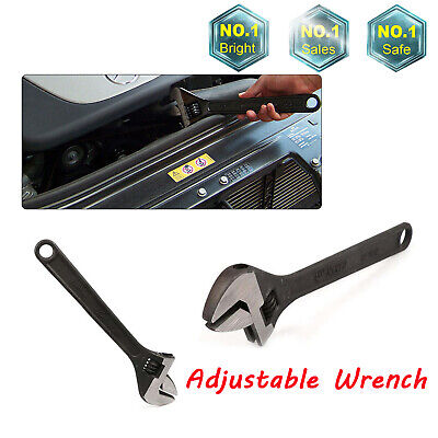 450MM ADJUSTABLE SPANNER/WRENCH /WIDE JAW OPENING 52MM/STRONG FORGED STEEL 18"
