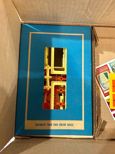 MCM Irwin Dollhouse 1964 Sear’s Interior Decorator Set New In Original Box RARE! - Picture 3 of 11