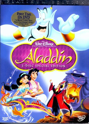 Disney Aladdin 2-disc Special Edition 2004 Release Platinum