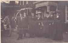 Original photograh  Vintage car Charles Cripps MP for Wycombe at Denham 1910