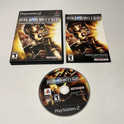 Kill Switch (Sony PlayStation 2, 2003) PS2 CIB Complete Tested