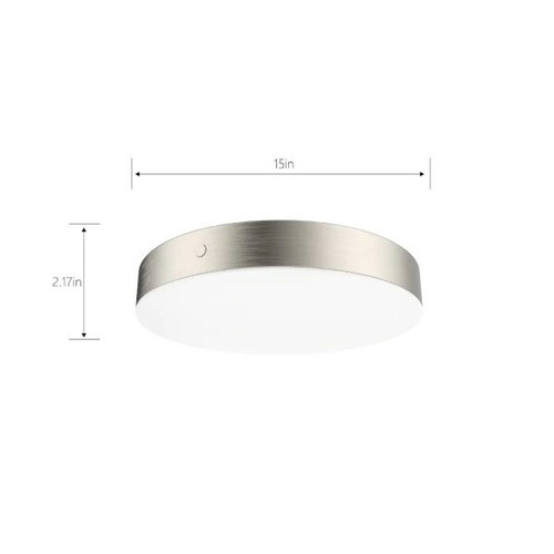 15" Dimmable Colour Changing LED Flush Mount Lighting Fixture, made by B Canada - Picture 8 of 12
