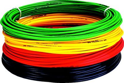Polyurethanschlauch - Rohr in 9 Farben und Größen für Pneumatik, 25 Meter 