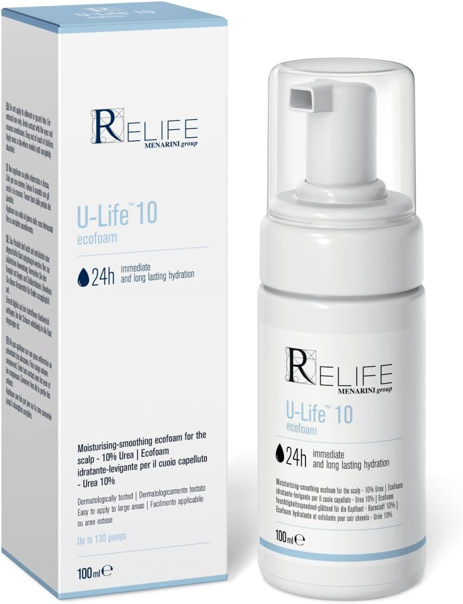 Relife U-Life 10 Ecofoam 100ml: Schiuma Idratante Levigante Cuoio Capelluto