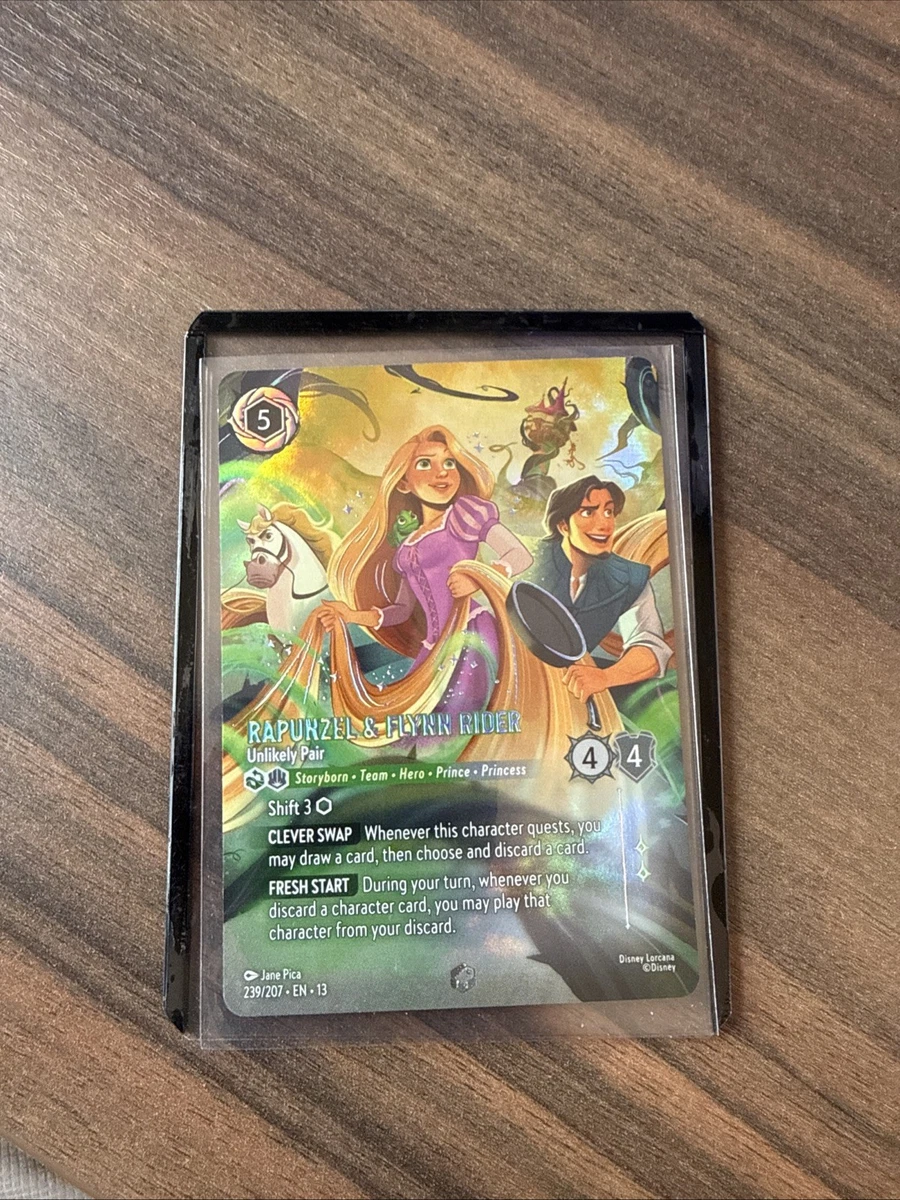 Rapunzel & Flynn Rider-Unlikely Pair 239/204 Attack of the Vine