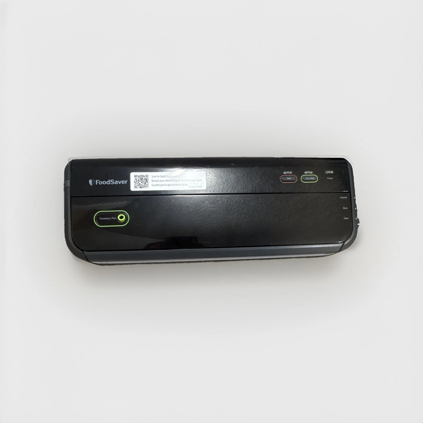 FoodSaver FM2000 Vacuum Sealer Black Electric with Accessory Port