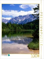 Calvendo Puzzle Ferchensee In The Karwendel Mountains | 1000 Pieces, Finished Si