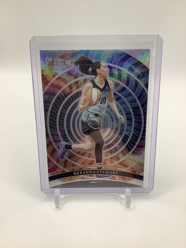 Breanna Stewart #5 2025 Panini Select WNBA Color Wheel card