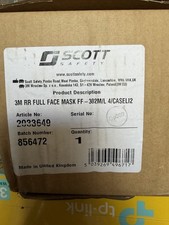 3M FF-300 Series Full Face Mask Respirator, Size M/L, FF-302M/L