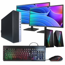 HP ProDesk Desktop PC Intel i5 8th Gen 32GB 1TB SSD Windows 11 Pro