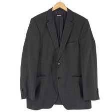 Strellson Blazer Jacket Virgin Wool Grey Po5 Size EU 54 UK/US 44