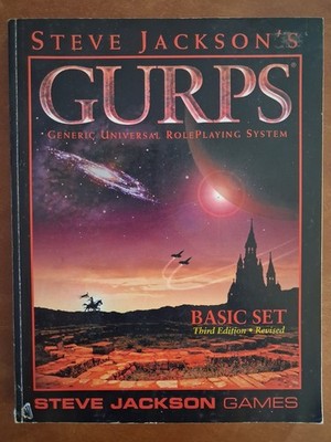GURPS Basic Set Third Edition Revised RPG Steve Jackson Games