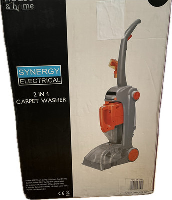 Teppichwaschmaschine & Handpolsterreiniger 2 in 1 Maschine Neu Haus & Haushalt
