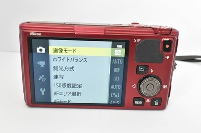Nikon COOLPIX S9500 赤 Nikon Coolpix S9500 (Red) 18.1-megapixel digital camera with 22X