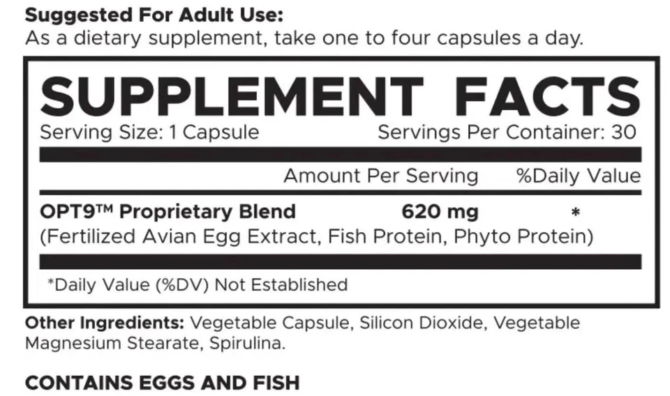 3 AUTÉNTICOS Suplemento Laminino LifePharm 120 Cápsulas en Total Foto 2 de 2