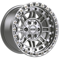 Dropstar Trail Series 603ms 17x9 6x1356x5.5 0mm Silver Wheel Rim 17 Inch