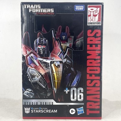 Hasbro Transformers Studio Series STARSCREAM #06 SS06 Voyager Class Figure Toy