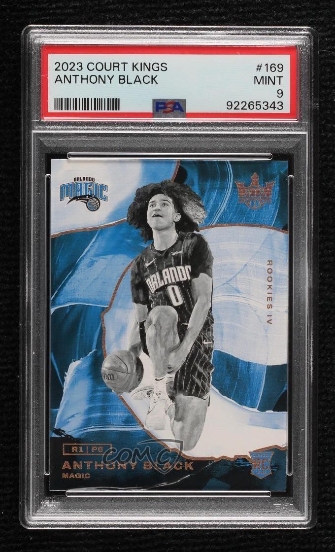 Anthony Black #169 Basketball Cards 2023 Panini Court Kings trading card — raw and PSA graded price guide