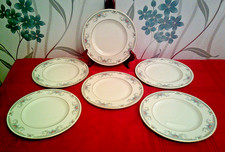 Set of 6 - Royal Doulton “Juliet” - Salad Dessert 8" Plates - Romance Collection