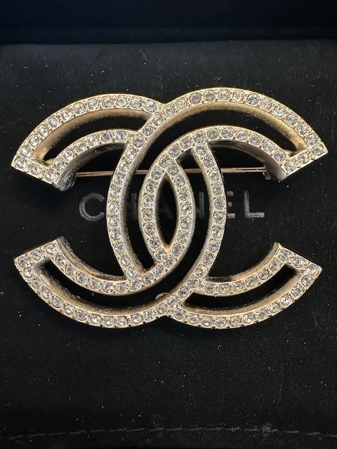 CHANEL Crystal Fashion Brooches & Pins for sale - eBay