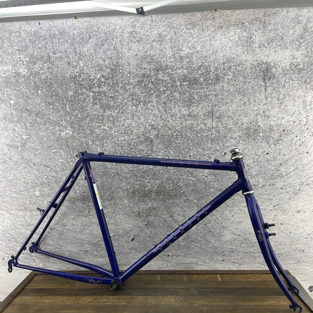 Vintage Bianchi Brava 21 in Mountain Bike Frame Cafe Lugged 90s