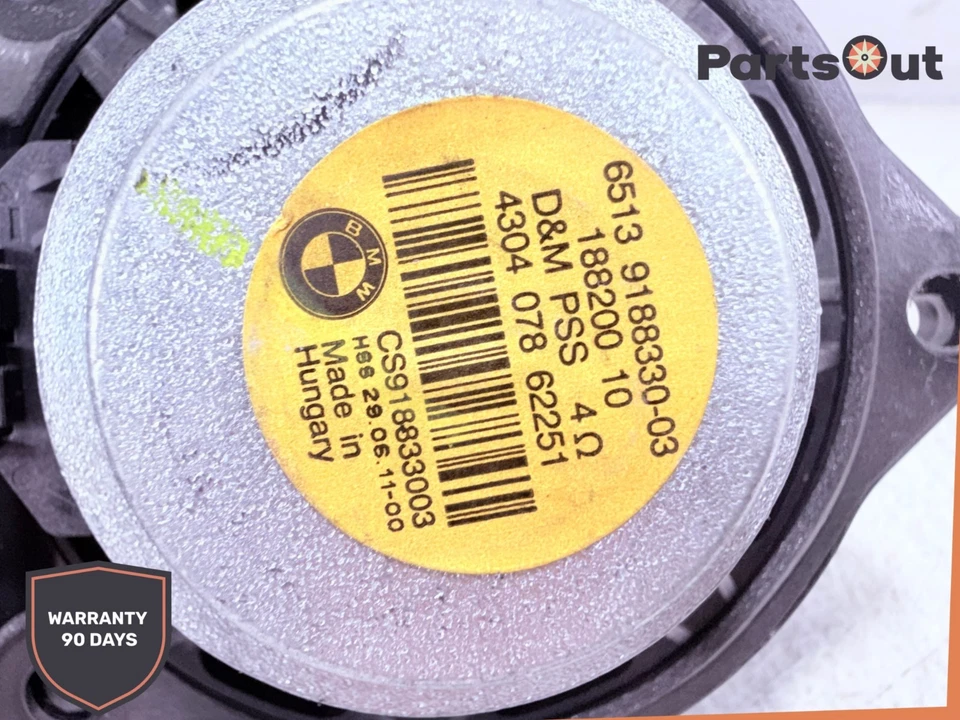 Altavoz estéreo audio puerta lado conductor delantero izquierdo BMW 428i XDrive 188200-10 OEM Foto 3 de 3