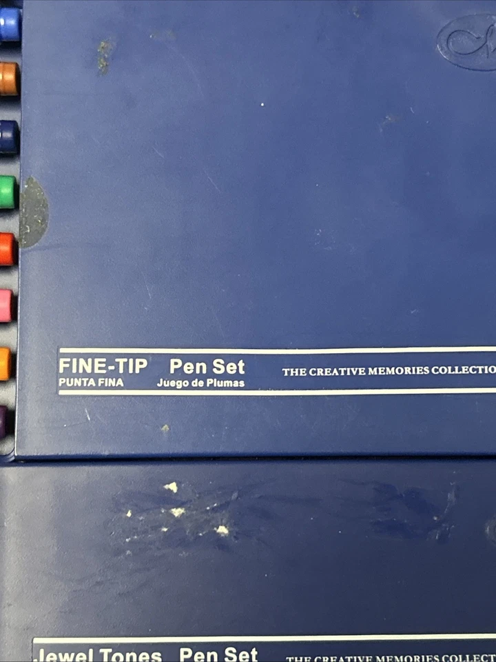 Creative Memories Collection punta fina, punta audaz, conjunto de 19 bolígrafos tonos joya Foto 4 de 4
